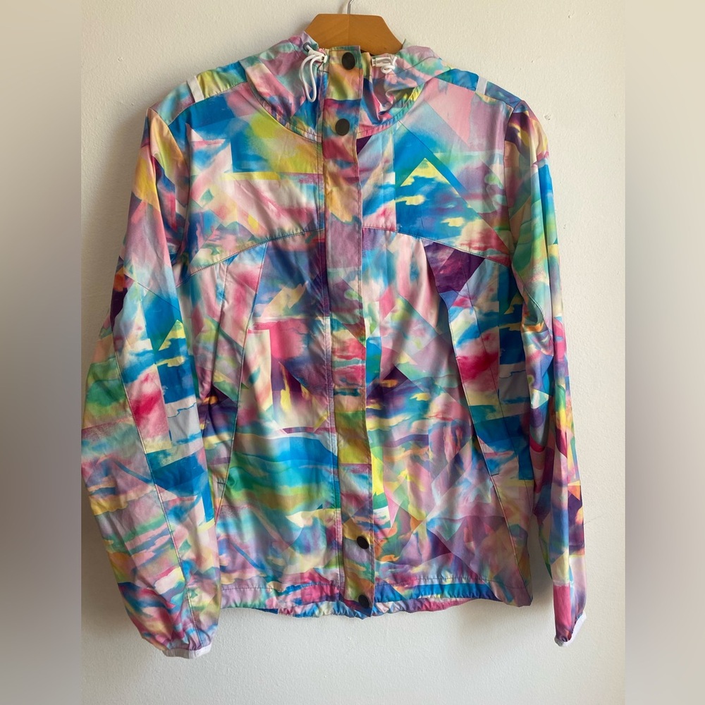 Lucy Women's Active Lightweight Color Block Jacket Size S